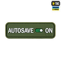 M-Tac нашивка Autosave PVC Olive