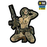 M-Tac нашивка Tactical girl №1 Skandinavik with Mjöllnir PVC MC