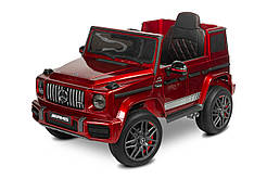 Дитячий електромобіль Caretero (Toyz) Mercedes Benz G63 AMG Wine Red