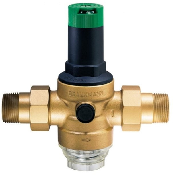 Регулятори редуктори тиску води Honeywell Resideo Braukmann D06F-1A