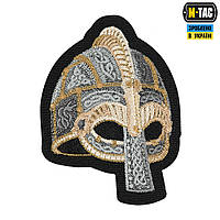 M-Tac нашивка Viking Helmet (вышивка) Black