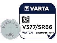 Батарейка Varta V377 / SR626SW / SR66 / 1шт. в индивидуальной упаковке