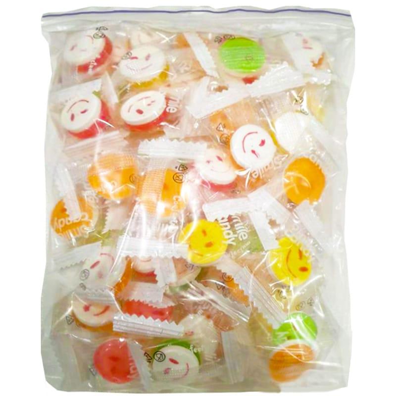 Фруктові льодяники Smile Candy СМАЙЛ мікс 250г