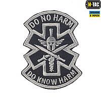 M-Tac нашивка Do No Harm черная