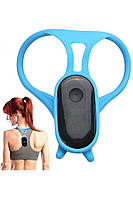 Умный корректор осанки для спины с вибрацией Posture training device USB 167234T Бесплатная доставка