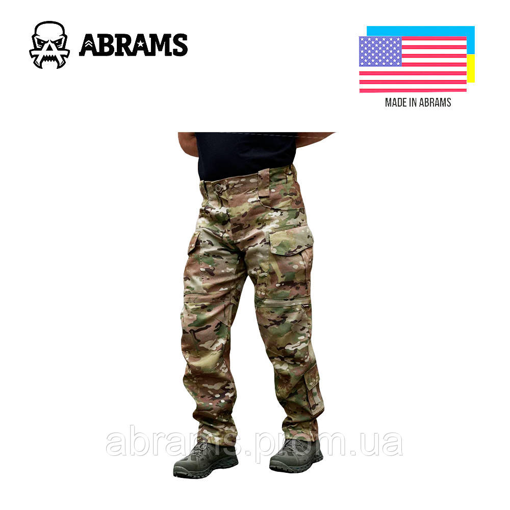 Тактичні штани Abrams Gen I Twill NyCo | Multicam