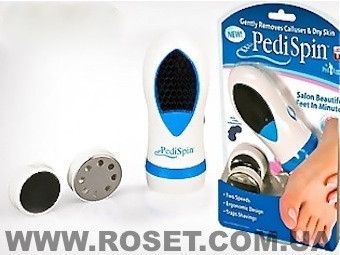 Pedi Spin – універсальний пристрій для догляду за ступнями