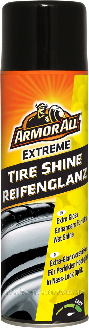 Засіб для блиску шин Armor All Extreme Tire Shine Aerosol, 500мл (шт.), фото 1