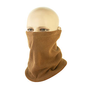 M-Tac шарф-труба Elite короткий з затяжкою фліс (320г/м2) Coyote Brown S/M