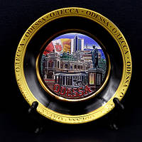 Сувенирная тарелка Одесса коллаж