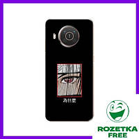 Силиконовый Чехол Nokia X20 (Глаз Итачи) / Чехлы Аниме Нокиа Х20