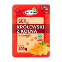 Набір Сир Королівський Mlekpol нарізка 400 г х 6 шт