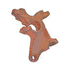 Кронштейн 77.30.122-6 з'єднувальний правий кріплення задньої осі навішування трактора ДТ-75