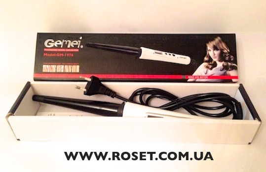 Плойка конусна Gemei Professional Degital Curling Iron GM - 1976