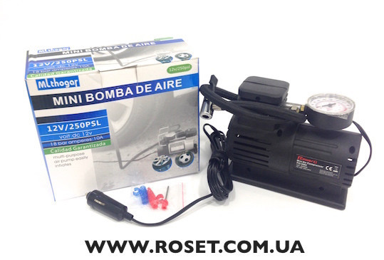 Універсальний компресор для автомобілів 250 PSL 12V