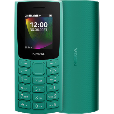 Мобільний телефон Nokia 106 DS 2023 Green (1GF019BPJ1C01)