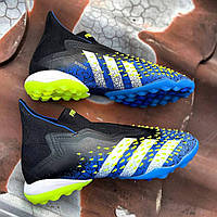 Дитячі сороконожки Adidas Predator Freak + TF / Стоноги Адідас Предатор / Футбольне взуття