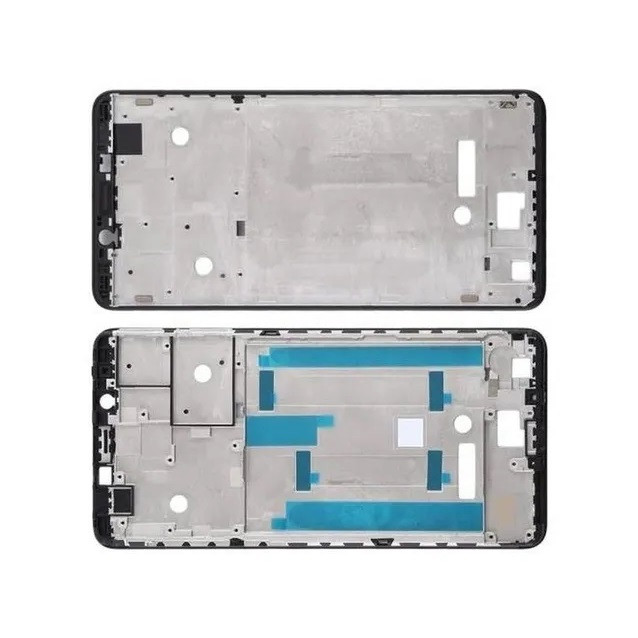 Рамка кріплення дисплея для телефону Nokia 3.1 Plus (TA-1118) чорна