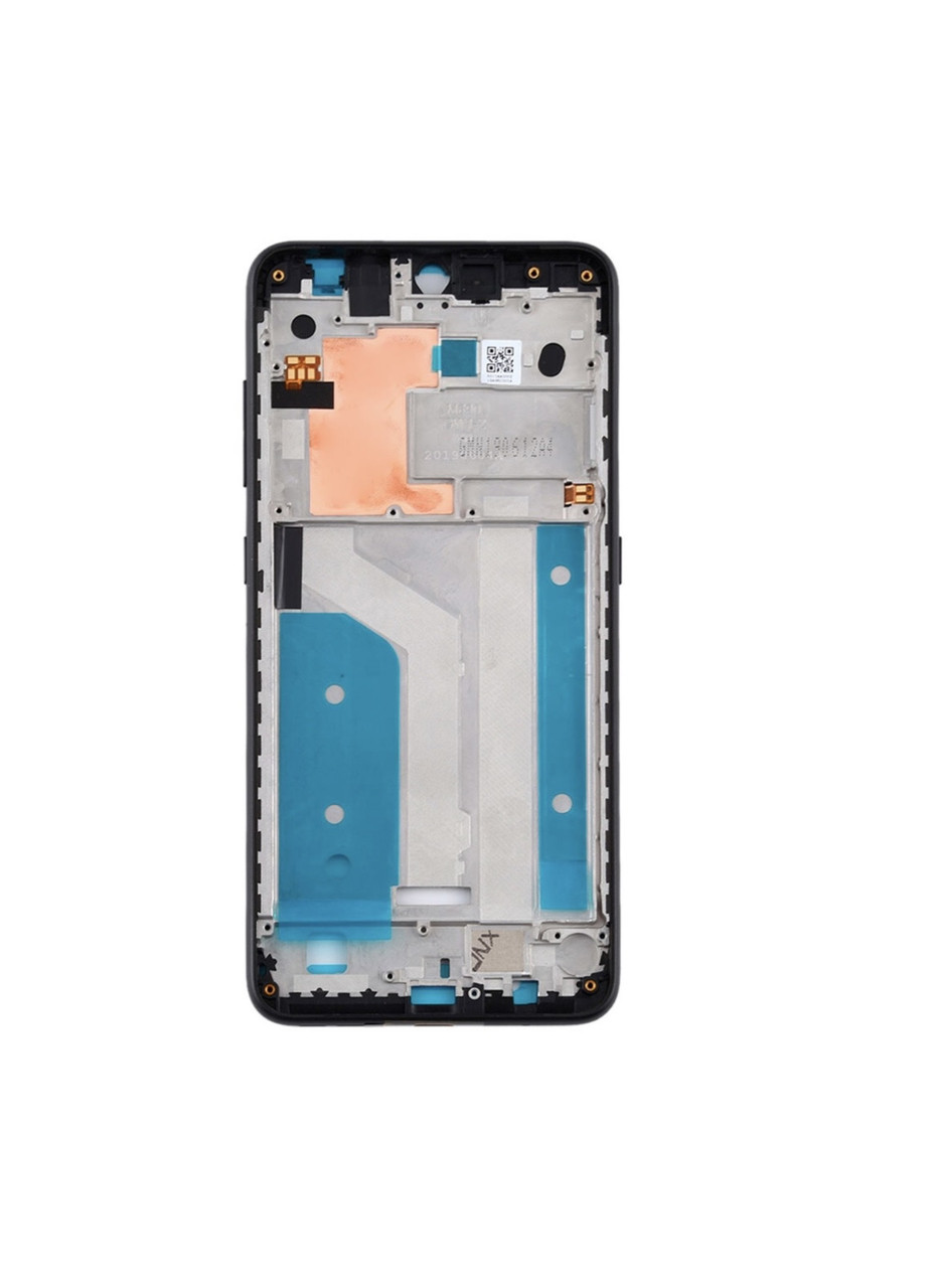 Рамка кріплення дисплея для телефону Nokia 7.2 чорна