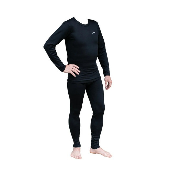 Термобілизна чоловіча комплект Tramp Warm Soft розмір L-XL Black (UTRUM-019-Black-L-XL) S