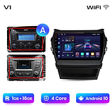 Junsun 4G Android магнітола для hyundai Santa Fe 3 ix45 2013-2016 wifi, фото 2