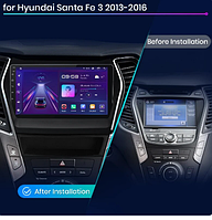 Junsun 4G Android магнітола для hyundai Santa Fe 3 ix45 2013-2016 wifi