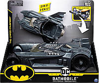 Автомобиль трансформер 2 в 1 Бэтмобиль и Бэтбоут Batman Batmobile and Batboat 2-in-1 Transforming Vehicle