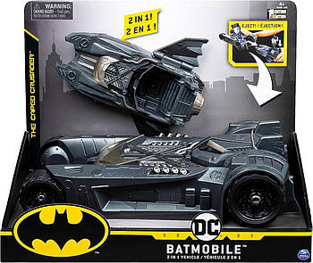 Автомобіль трансформер  2 в 1 Бетмобіль та Бетбоут Batman Batmobile and Batboat 2-in-1 Transforming Vehicle