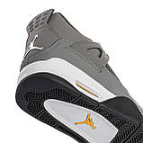 Чоловічі баскетбольні кросівки Air Jordan Retro 4 Cool Grey, фото 8