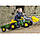 Педальний трактор rollyKid Toys John Deere з ковшем і причепом Rolly Toys 023110, фото 6