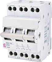 Переключатель нагрузки ETI SSQ 340 "1-0-2", 3p 40A