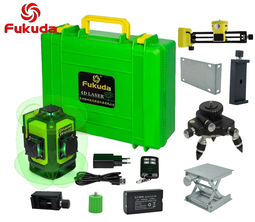 Купить Лазерный уровень нивелир 4D 16 линий Fukuda MW-94D
