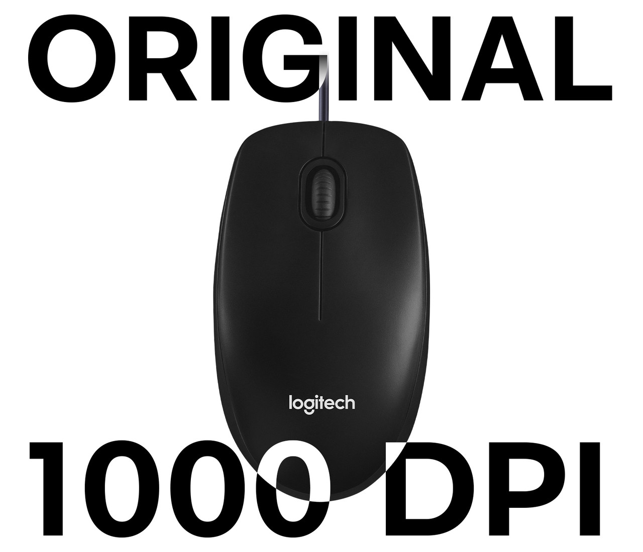 ОРИГІНАЛ Logitech M100R USB Black (910-005006) малазійська версія M90 (910-001794)