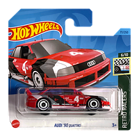 Машинка Базова Hot Wheels Audi '90 Quattro Retro Racers 1:64 HKJ81 Red