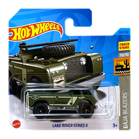 Машинка Базовая Hot Wheels Land Rover Series II Baja Blazers 1:64 HKG65 Green