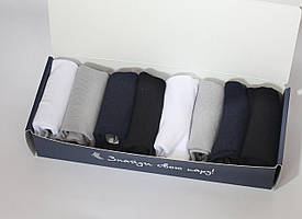 Чоловічий набір коротких шкарпеток (бренд BOX) від ТМ TwinSocks - 8 шт на вибір