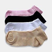 Короткі шкарпетки жіночі сіточка Twinsocks р-23-25(38-40) беж, рожевий, білий, чорний