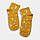 Укорочені жіночі шкарпетки з принтом зоряна ніч Twinsocks р.23-25(38-40) чорний, синій, червоний,жовтий, фото 5