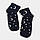 Укорочені жіночі шкарпетки з принтом зоряна ніч Twinsocks р.23-25(38-40) чорний, синій, червоний,жовтий, фото 6