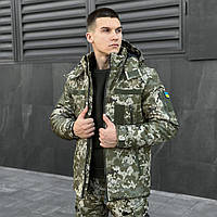 Куртка Pobedov Winter Jacket Motive ЗИМА, Пиксель