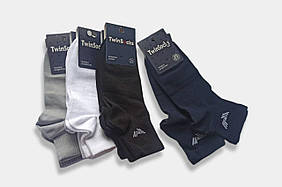 Чоловічий набір укорочених шкарпеток від ТМ TwinSocks - 12 шт на Ваш вибір 25(39-41),27(41-43),29(43-45)