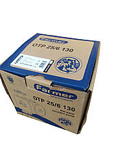 Циркуляційний насос 25-6-130 з гайками (мідне обмотування), "FARMER" Румунія, фото 5