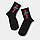 Високі шкарпетки жіночі з написо "Не моя вина , що хочу вина" Twinsocks б/а р-23-25, фото 3