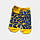 Шкарпетки жіночі патріотичні від TM TwinSocks "Вільна" р.36-39 блакитний, жовтий, чорний, білий, фото 5