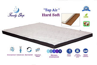 Тонкий матрац на диван (футон, топер) Family Sleep "TOP AIR Hard Soft" (6см, 3/5)