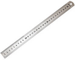 Лінійка металева Polax 30 см (38-010)