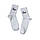 Високі жіночі шкарпетки білі | шкарпетки жіночі з високою резинкою, фото 7