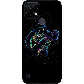 Чохол силіконовий Case для Realme C21 з картинкою В космосі
