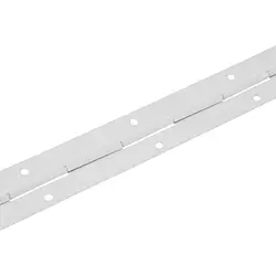 Петля рояльна L=1700мм H=30мм S=0,8мм білий