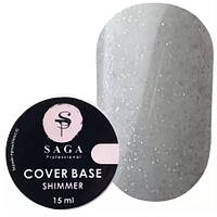 Камуфлююча база Saga Shimmer Base №09, 15 мл
